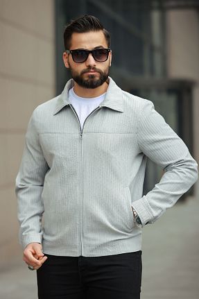 کت طوسی مردانه رگولار Moderk - کد 923836163