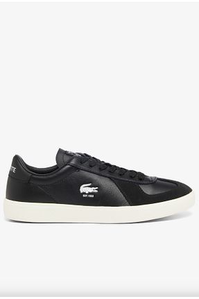 کفش اسنیکر مشکی مردانه بند دار Lacoste - کد 923876435