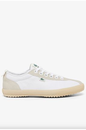 کفش اسنیکر سفید مردانه بند دار Lacoste - کد 923876251