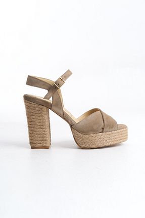 صندل رنگی زنانه پاشنه پلتفرم Elile Shoes - کد 923889059