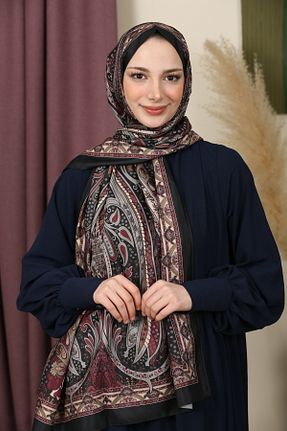 شال مشکی زنانه پنبه ای aldyoo - کد 923901696