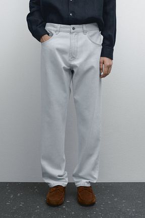 شلوار جین آبی مردانه پاچه ساده Massimo Dutti - کد 905791918