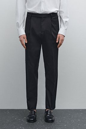 شلوار آبی مردانه پنبه ای Massimo Dutti - کد 894085589