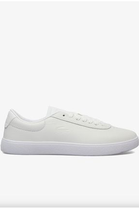 کفش اسنیکر سفید مردانه بند دار Lacoste - کد 923908416