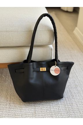 کیف دوشی مشکی زنانه جیر BAGLOVİS - کد 923959385