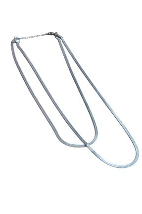 گردنبند جواهر طوسی زنانه استیل ضد زنگ stainless steell - کد 923959765