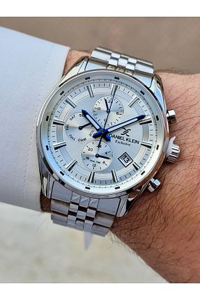 ساعت مچی زرد مردانه 41-45 میلی متر Daniel Klein - کد 744354995