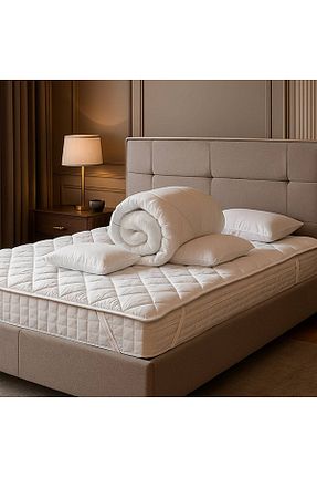 لحاف دونفره سفید 195 x 215 yasetex tasarım - کد 923635512