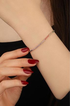 دستبند نقره زنانه 925 عیار Mistik Silver - کد 109114769