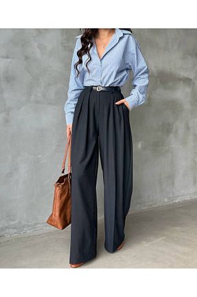 شلوار مشکی زنانه پلی استر Castivo Fashion - کد 924037908