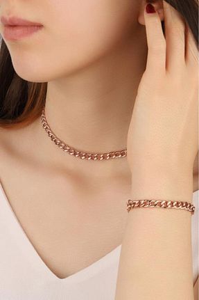 دستبند نقره صورتی زنانه 925 عیار Mistik Silver - کد 109115304
