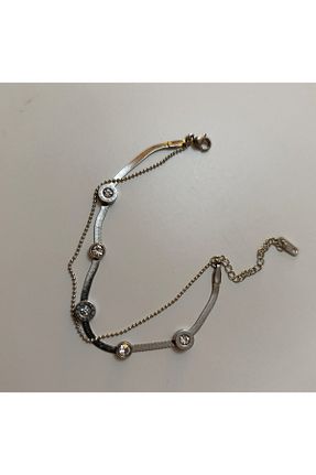 دستبند استیل (فولاد) زنانه استیل (فولاد) NİLÖZ - کد 924033347