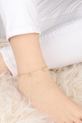 خلخال نقره زرد زنانه Mistik Silver - کد 96985984