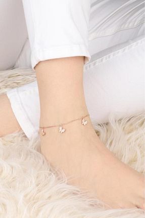 خلخال نقره صورتی زنانه Mistik Silver - کد 96991641