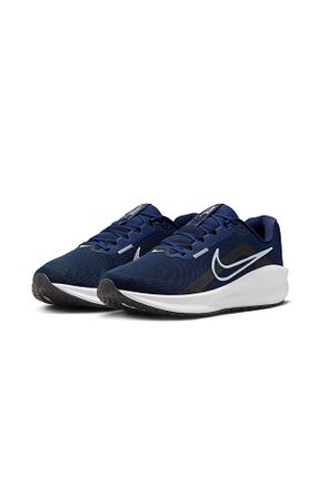 کفش پیاده روی سرمه ای زنانه چرم مصنوعی Nike - کد 924544995