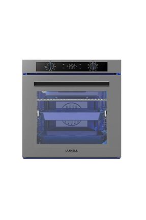 ست هود و اجاق گاز طوسی گارانتی نمایندگی رسمی Luxell - کد 767857031