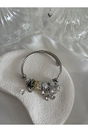 دستبند استیل (فولاد) استیل ضد زنگ SHİNE ACCESSORİES JEWELRY - کد 924053492