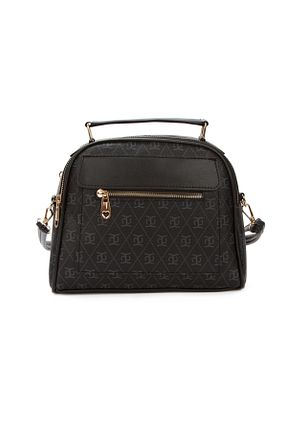 کیف دوشی مشکی زنانه چرم مصنوعی Adelina Bags - کد 787363573