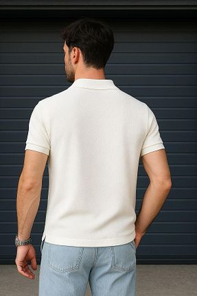 تیشرت سفید مردانه رگولار Delpino - کد 920626707