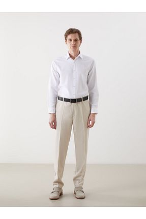 پیراهن سفید مردانه اسلیم فیت LC Waikiki - کد 924076679