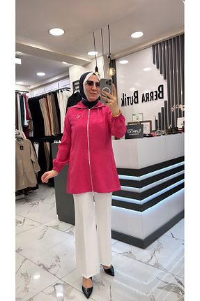 کت حجاب صورتی رگولار wennew - کد 924085339