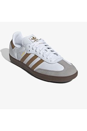 کفش اسنیکر قهوه ای زنانه بند دار adidas - کد 905663446