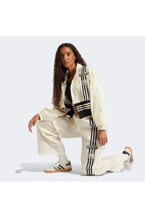 شلوار کرمگن سفید زنانه رگولار adidas - کد 923100097