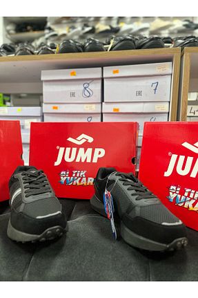 کفش پیاده روی مشکی مردانه پارچه ای Jump - کد 924573320