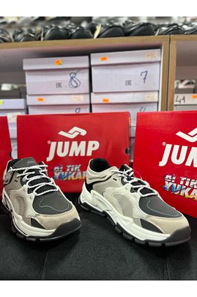 کفش پیاده روی سفید مردانه پارچه ای Jump - کد 924573607