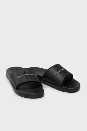 دمپائی مشکی مردانه پارچه ای Calvin Klein - کد 317025892