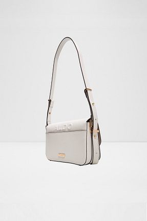 کیف دوشی سفید زنانه چرم مصنوعی Aldo - کد 924121946