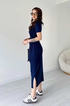 لباس سرمه ای زنانه بافتنی TrendyFashion - کد 924122208