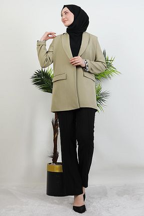 کت حجاب فیروزه ای زنانه رگولار giz astore - کد 924117430