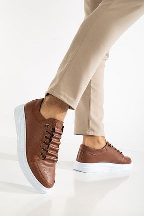 کفش کلاسیک قهوه ای مردانه چرم مصنوعی Zegeshoes - کد 920556247