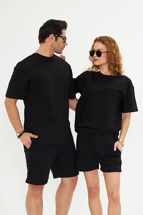 ست بالاتنه و پائین تنه مشکی زنانه بافتنی GIA - ART - کد 924121073