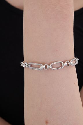 دستبند نقره زنانه 925 عیار Ventino Silver - کد 924131659