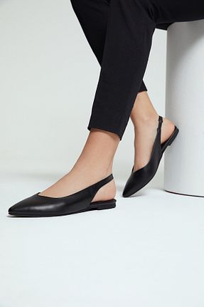 بابت مشکی زنانه چرم مصنوعی Derimod - کد 903927602