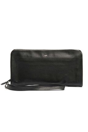کیف دستی مشکی مردانه سایز متوسط Tergan - کد 924134526