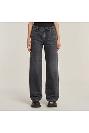 شلوار جین طوسی زنانه پاچه لوله تفنگی G-STAR RAW - کد 921228020