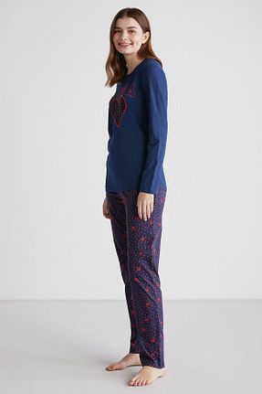 ست لباس راحتی سرمه ای زنانه Puantiyeli U.S. Polo Assn. - کد 767763183