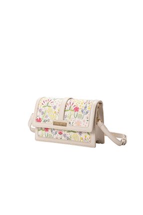 کیف دوشی رنگی زنانه چرم مصنوعی Laura Ashley - کد 924152488