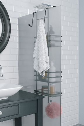 آویز حمام مشکی Teknotel - کد 39237327