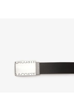 کمربند مشکی مردانه Lacoste - کد 371277756