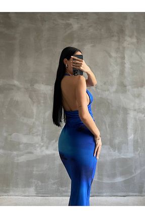 لباس آبی زنانه توری sinemkivanc co - کد 924146879