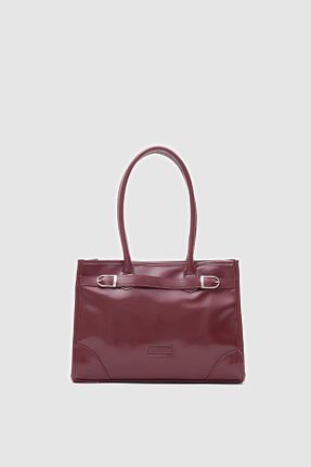 کیف دوشی زرشکی زنانه Shule Bags - کد 924169496