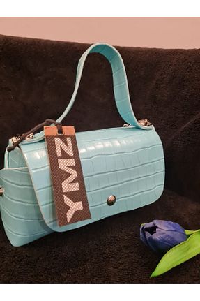 کیف دستی آبی زنانه ابعاد کوچک YMZBAG - کد 924175764