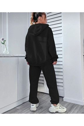 ست بالاتنه و پائین تنه مشکی زنانه بافت Sweetline - کد 929064492