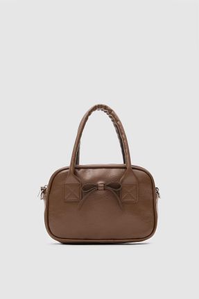 کیف پستچی قهوه ای زنانه چرم مصنوعی Shule Bags - کد 924634832