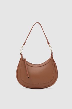 کیف پستچی قهوه ای زنانه چرم مصنوعی Shule Bags - کد 924634956