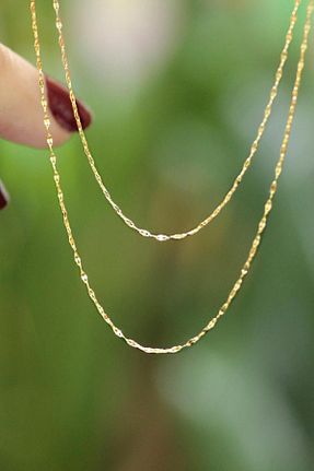 گردنبند طلا زرد مردانه 14 عیار DİAMİNE PIRLANTA - کد 636258079